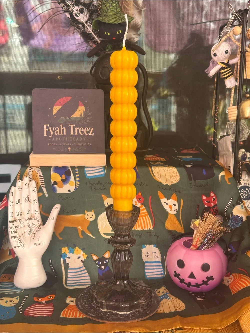 Pumpkin Stack Taper Candle – Pumpkin Spice